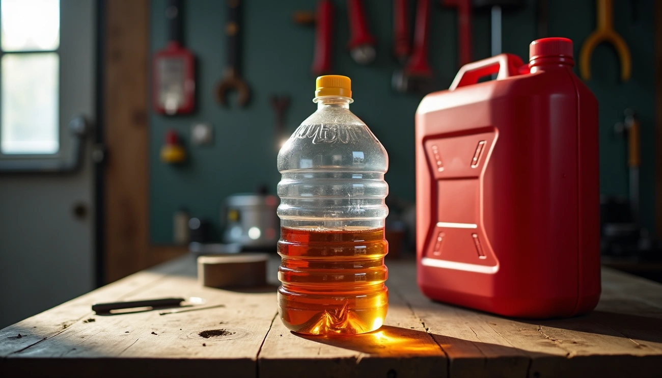 Can You Put Gasoline In A Water Bottle